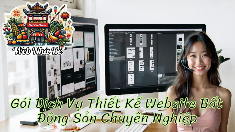 Gói Dịch Vụ Thiết Kế Website Bất Động Sản Chuyên Nghiệp