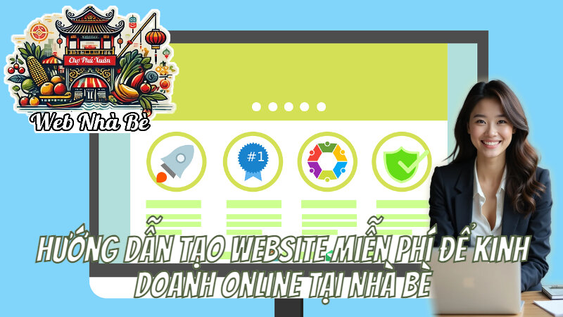 Hướng Dẫn Tạo Website Miễn Phí Để Kinh Doanh Online Tại Nhà Bè